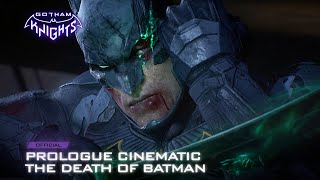 Gotham Knights  Official Prologue Cinematic  The Death of Batman  DC [upl. by Arah378]