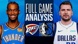 Dallas Mavericks vs Oklahoma City Thunder Full Game 1  Analysis  2024 WCSF [upl. by Proulx750]