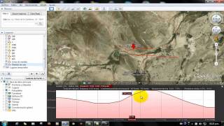 Como calcular el perfil de elevacion en google earth y sacar distancias [upl. by Torry]