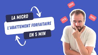 Labattement forfaitaire en microentreprise ➗ [upl. by Atalya]