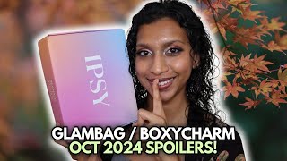 IPSY OCTOBER 2024 GLAMBAG amp BOXYCHARM Powerpicks amp Spoilers [upl. by Aivyls715]