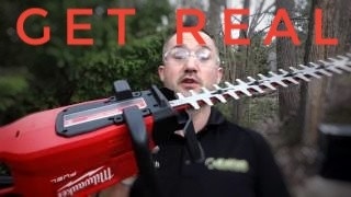 Landscaping Employee Trap Reviews  Milwaukee FUEL M18 Hedge Trimmers vs Stihl HS45 [upl. by Miles]