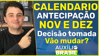 CALENDÁRIO AUXÍLIO BRASIL NOVEMBRO Notícia inacreditável da antecipação [upl. by Solracsiul760]