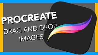 Importing photos into Procreate [upl. by Ahsenyl]