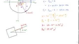 mohrs circle example 1 22  principal and max shear stresses  mechanics of materials [upl. by Goulden402]