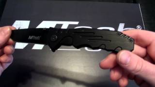 MTech USA MT378 Tactical Folding Knife Product Video [upl. by Adnahsam]