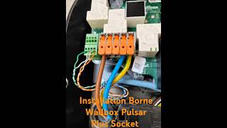 Installateur borne de recharge Wallbox Pulsar Plus Socket 👷⚡🚙 [upl. by Hallock976]