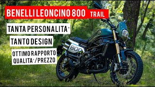 Benelli Leoncino 800 Trail  NinfioVlog CHE STILE [upl. by Hallutama]