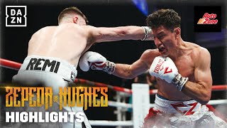 FIGHT HIGHLIGHTS  William Zepeda vs Maxi Hughes [upl. by Eednahs]