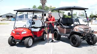 Club Car Onward Lithium Ion a premium golf cart [upl. by Nerfe]