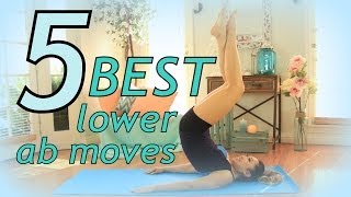 5 Best Exercises to Flatten your Lower Belly [upl. by Sall509]