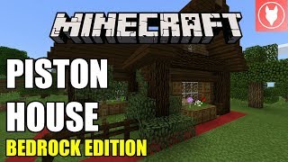 Minecraft Bedrock  Piston House 1 Chunk  Xbox  MCPE  Windows 10  Switch [upl. by Cassady]