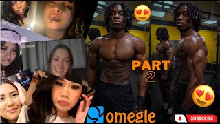 BODYBUILDER RIZZ ON OMEGLE  I FELL IN LOVE [upl. by Allyson]