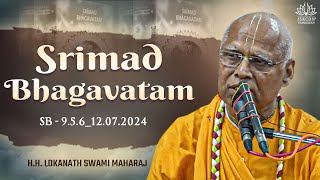 HH Lokanath Swami MaharajSB  95612072024 [upl. by Werdnaed624]