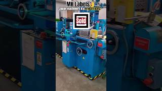 sticker color coating  japan make  Roll to Roll  Hikari 2col label print machine mklabels 👌 [upl. by Sucam655]