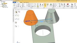 DesignSpark Mechanical Move Tool [upl. by Audrye]