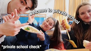 a day at my private school vlog [upl. by Walker130]