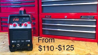 Testing Cheapest Tig Welder WS250 250A Inverter Welder Review [upl. by Cower]