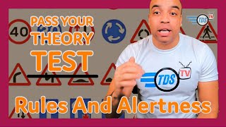 2021 Theory Test Questions And Answers  Rules and Alertness [upl. by Nosrac]