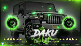 💞 thar vala song 🥀 Thar Dj song 🥀 Dj remix song 2024 [upl. by Nivlak]