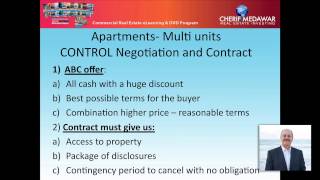 CMREI Commercial Real Estate Webinar  Apartments and Multi Units [upl. by Milford]