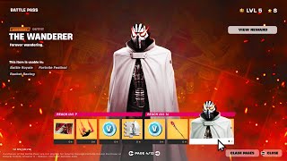 Fortnite Chapter 5 Season 4 Battle Pass Showcase All Tiers [upl. by Enneirb]