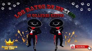 LOS RAYOS DE MÉXICO 15 GRANDES ÉXITOS  RANCHERAS DE ORO [upl. by Enortna]