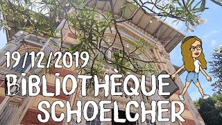 LA BIBLIOTHEQUE SCHOELCHER A FORT DE FRANCE EN MARTINIQUE  LE CALENDRIER DE LAVENT TRAVELWITHMANON [upl. by Veronica]