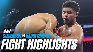 Shakur Stevenson Puts On A Clinic At Home  FIGHT HIGHLIGHTS [upl. by Britni]