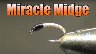 Miracle Midge Larva Fly Tying Instructions  Simple and Easy Basic Nymph For Beginner Fly Tiers [upl. by Barri565]