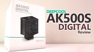 Deepcool AK500S DIGITAL Review  vs i7 13700K [upl. by Staford]