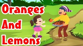 Oranges And Lemons  Nursery English Rhyme [upl. by Martine]