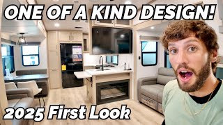 RV floor plan design unlike any other 2025 Forest River Rockwood Signature 371RK [upl. by Yblek695]