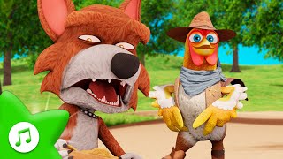 Bartolito y El Lobo 🐓🐺 CANCIONES PARA NIÑOS  La Granja de Zenón [upl. by Yenahpets]