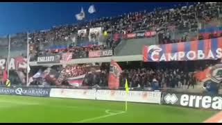 ULTRAS CAMPOBASSO vs Foggia coro “e chi non salta è un foggiano” Serie C 21112021 [upl. by Telimay184]