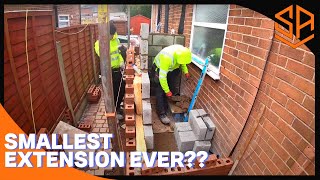 SMALLEST EXTENSION ON YOUTUBE EXTENSION PART 3BRICKLAYING [upl. by Nosittam]