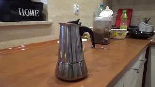 How to use espresso maker  moka pot  presentation [upl. by Ordnazil]