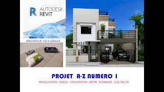 PROJET REVIT COMPLET de A à Z partie 2 [upl. by Melany934]