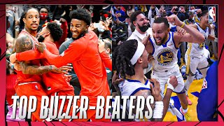 BEST BUZZERBEATERS Of The 202122 NBA SeasonIn Order 🚨 [upl. by Colner]