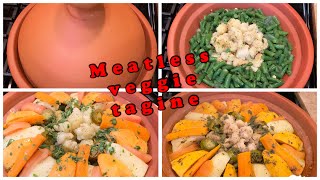 Meatless Veggie Tagine Recipe  Easy Meatless Meals  Vegan Recipe  Berber Tagine [upl. by Eciuqram839]