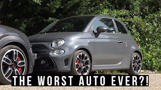 WORST AUTOMATIC EVER  Abarth 595 Competizione [upl. by Elleivad67]