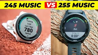 FORERUNNER 245 MUSIC vs FORERUNNER 255 MUSIC Qual Garmin Escolher [upl. by Corsetti]