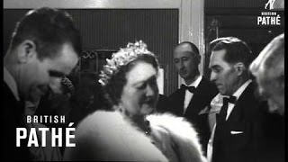 Queen Mother amp Margaret At French Film Festival 1957 [upl. by Seni]