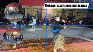 Mohani raixa timro muharaima ❤️🫶 2081 vailo dance  girlsquadofficialchannel [upl. by Darbie]