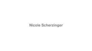 How to Pronounce quotNicole Scherzingerquot [upl. by Eintihw]