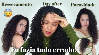 Erros que eu cometia no meu cabelo cacheado [upl. by Onra]