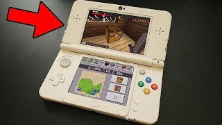 MINECRAFT FOR THE NEW 3DS NOT CLICKBAIT [upl. by Petracca529]