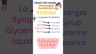 Drug for coughpart1 pharyngeal Demulcentstricks pharmaeasy52 amezing mbbs pharmacist [upl. by Isadora]