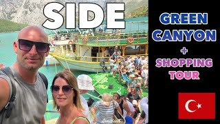 Green Canyon  Shopping Tour in Manavgat Türkei 🇹🇷  Mai 2024  Reise Vlog [upl. by Azne]