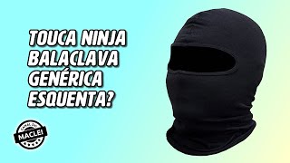 COMPREI UMA BALACLAVA GENÉRICA FOI UMA BOA COMPRA [upl. by Loseff]